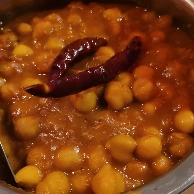 Chana Masala.