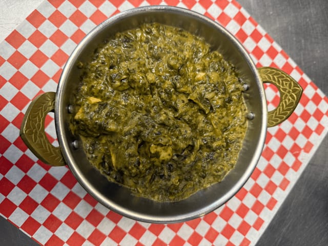 Palak Paneer.