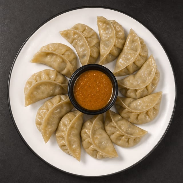 Nepali Veg Momo.