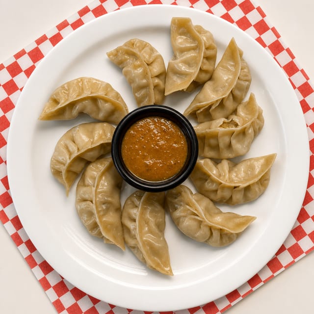 Nepali Chicken Momo.