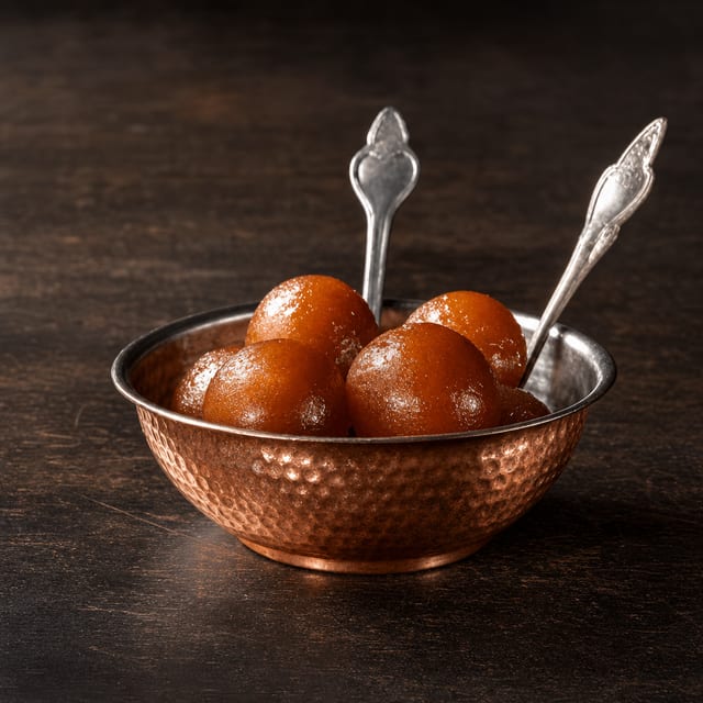Gulab Jamun.