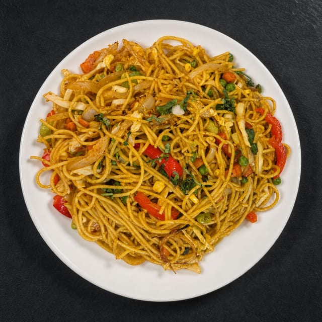 Veggie Noodle Nepali Style.