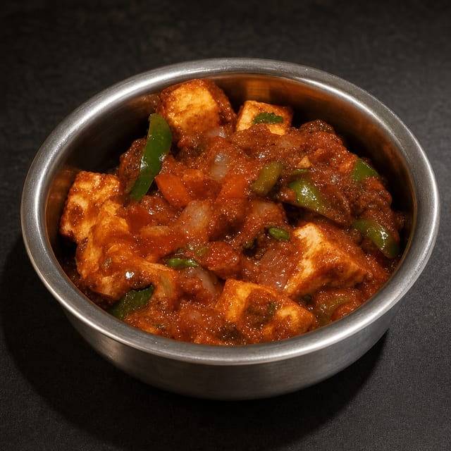 Kadai Paneer.