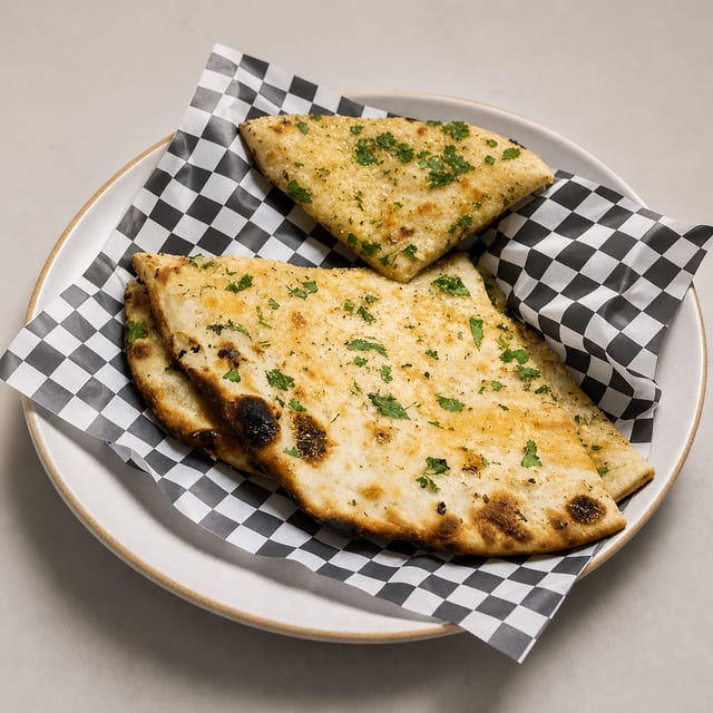 Garlic Cheese Naan.