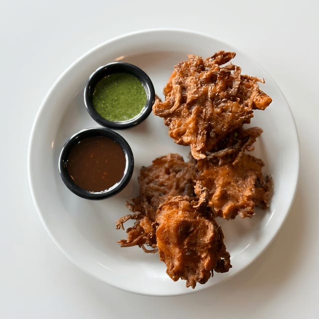 Pakoras.