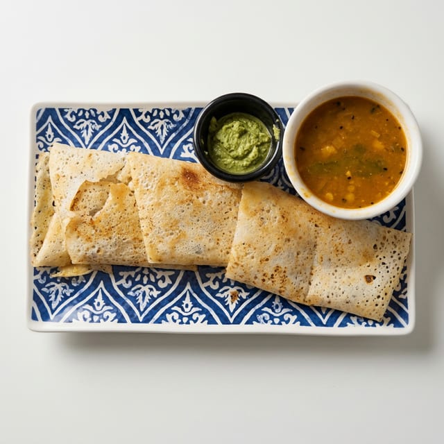 Vegetable Dosa.
