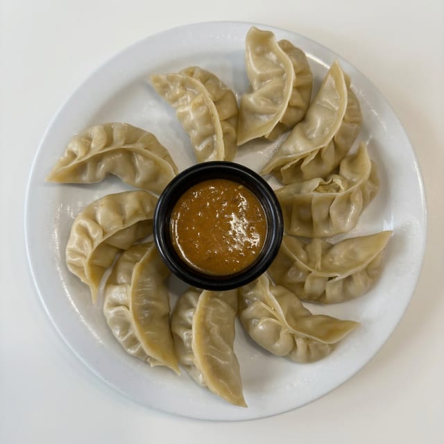 Nepali Chicken Momo.
