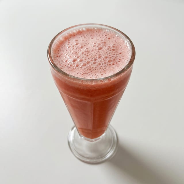 Strawberry Lassi.