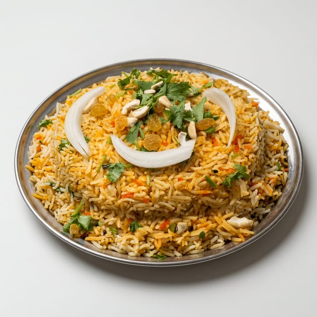 Vegetable Biryani.