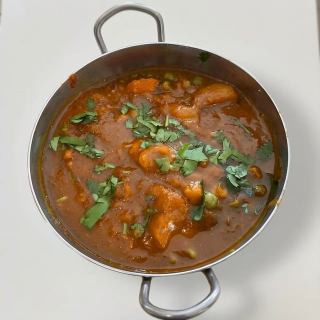 Mixed Vegetable Curry.